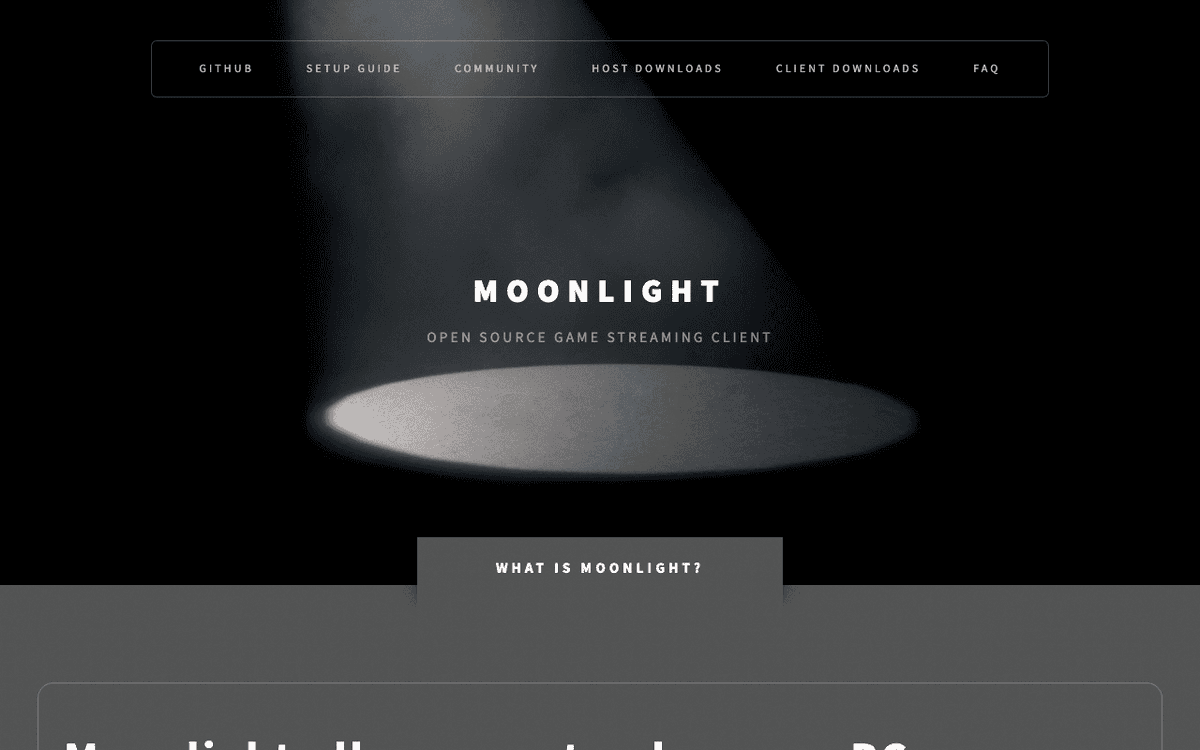 Moonlight screenshot