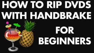 How to use Handbrake easy tutorial Mac ios