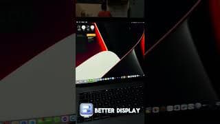 Useful Mac App #6 BetterDisplay #apple #mac