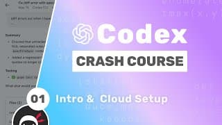 OpenAI Codex Tutorial #1 - Introduction & Setup