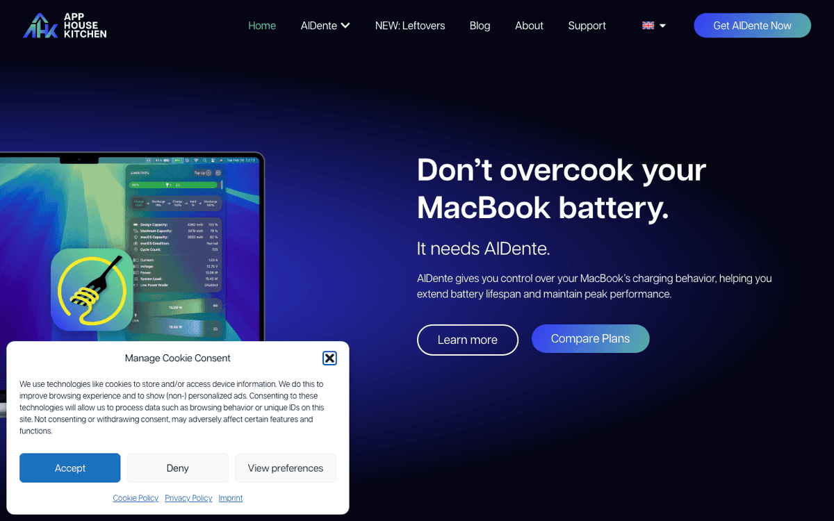 AlDente screenshot